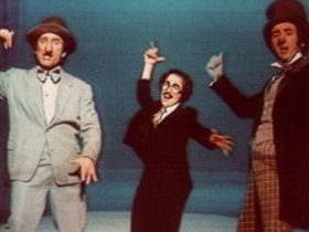 Lena performs as Groucho Marx