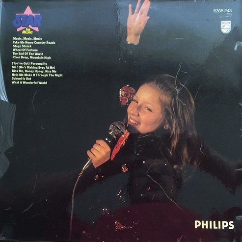 Back Cover for the album Lena Zavaroni - Star For Millions (1974)