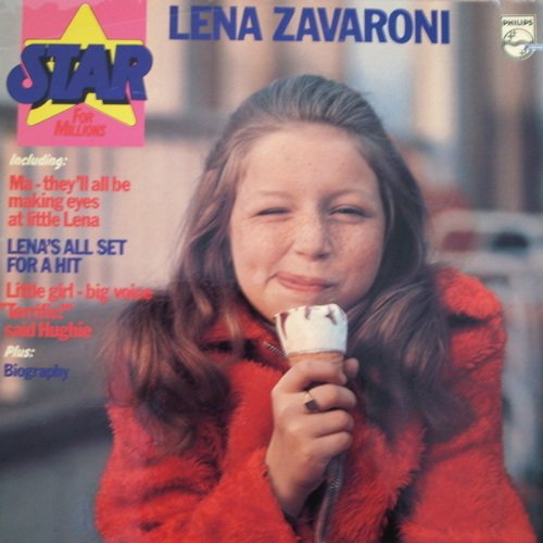 Front Cover for the album Lena Zavaroni - Star For Millions (1974)