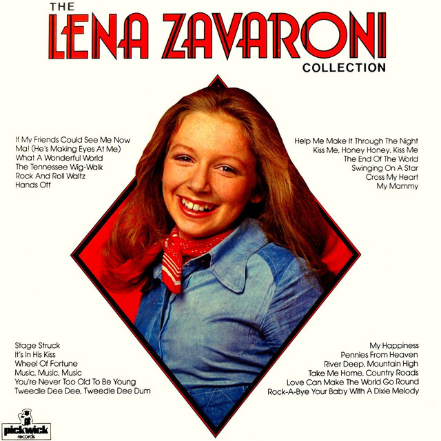 Front Cover for the album The Lena Zavaroni Collection (1974)