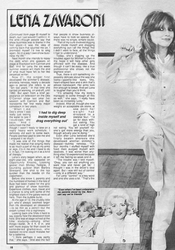 Woman's Own Dated 22 June 1985 - Page 10