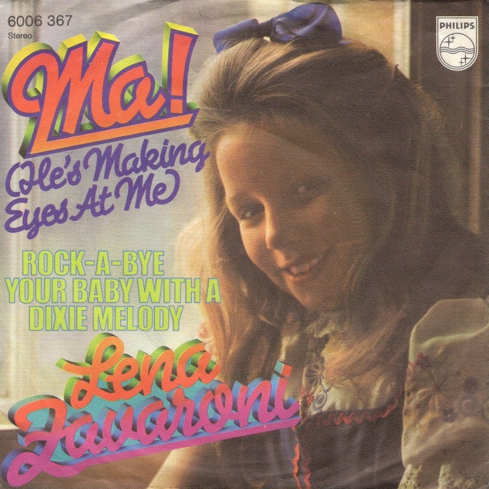 Germany front of sleeve for the single Ma! (He's Making Eyes At Me) Philips - 6006 367