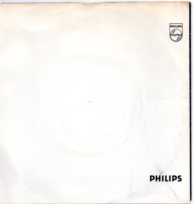 Norway back of sleeve for the single Ma! (He's Making Eyes At Me) Philips - 6006 367