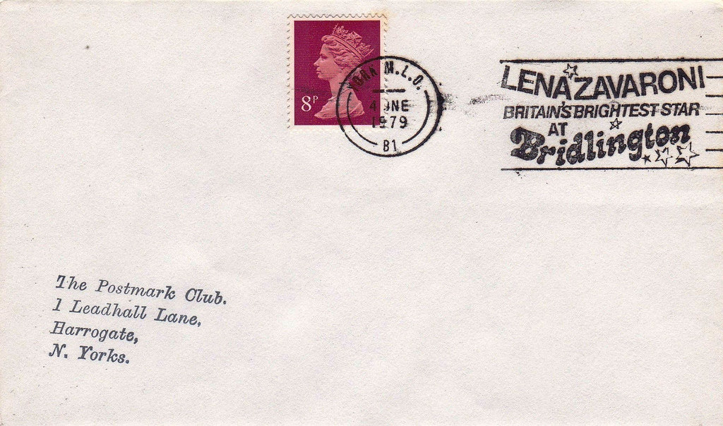 Postmarked Envelope Promoting The Show